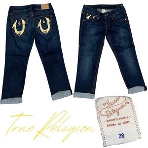 True Religion cropped pants